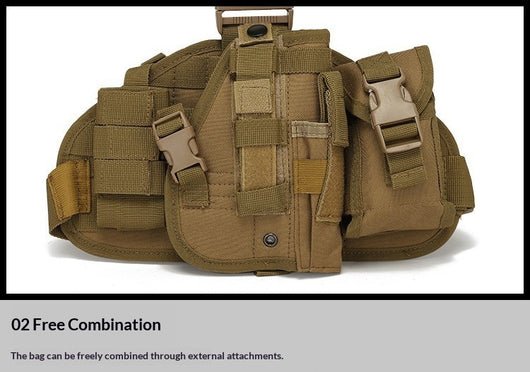 Bolsa Cintura Impermeable con Protectores de Pierna para Actividades Outdoor - Image 16