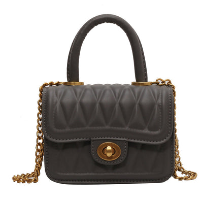 Bolso Bandolera Mujer con Cadena de Diamantes - Diseño Versátil - Image 4
