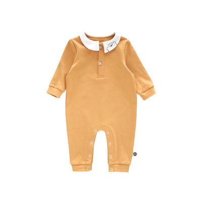 Vestido de Bebé con Cuello Volante Loto - Camisa Infantil Elegante - Image 5