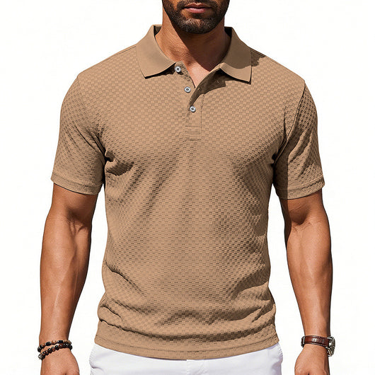 Polo Cuadros Hombre Transpirable Casual - Image 32