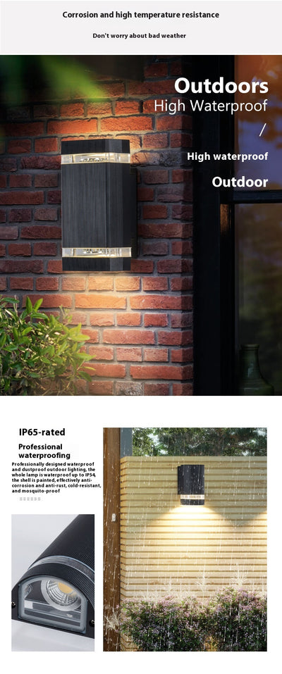 Lámpara de Pared Cuadrada LED Exterior Impermeable - Image 12