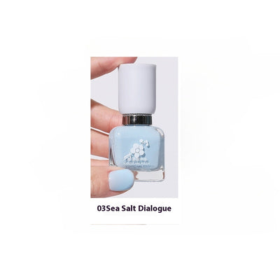 Esmalte de Uñas Blanco Secado Rápido a Base de Agua - Larga Duración sin Horno - Image 7