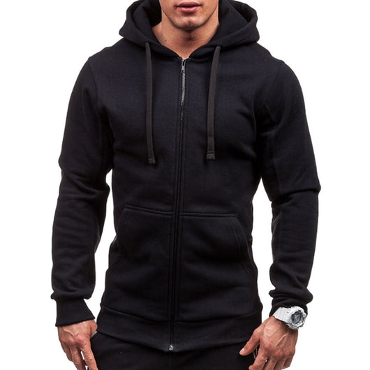 Sudadera Hip Hop Negra Oversize para Hombre - Image 3