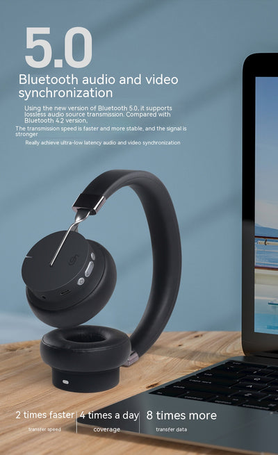 Auricular Bluetooth de Diadema Minimalista - Image 14