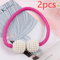 Magnetic Curtain Tiebacks Pearl Beads Rosado 2 Piezas