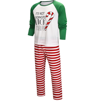 White, red, and green baby romper with "IT'S NOT GOING TO LICK ITSELF!" text and a candy cane graphic. - Image 6