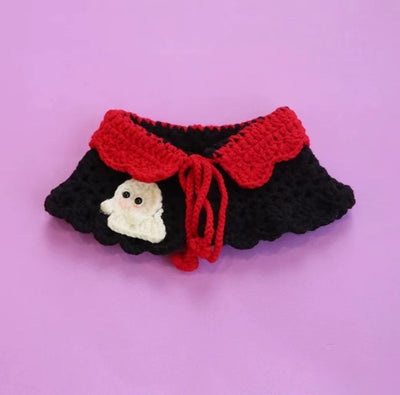 Bufanda Triangular de Lana con Estampado de Perros y Gatos - Image 18