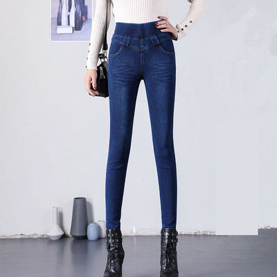 Jeggings Térmicos Vaqueros Cintura Alta Elásticos para Mujer - Image 14