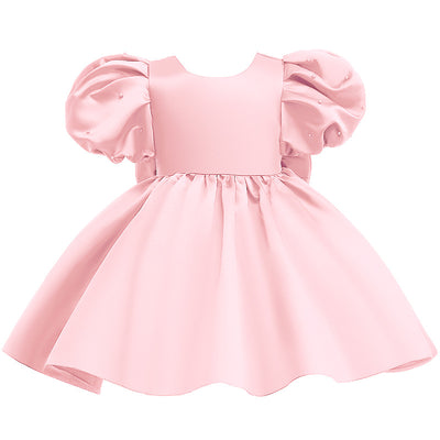Vestido Infantil Elegante sin Mangas con Tul Esponjoso - Image 7