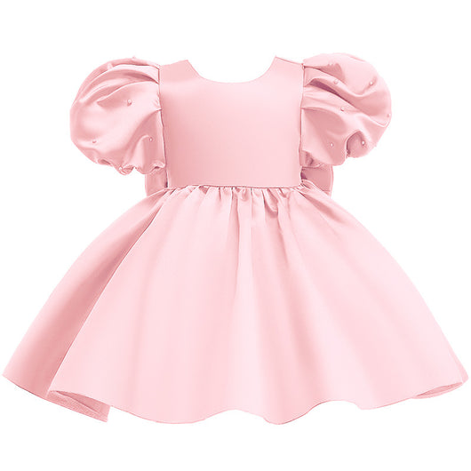 Vestido Infantil Elegante sin Mangas con Tul Esponjoso - Image 7