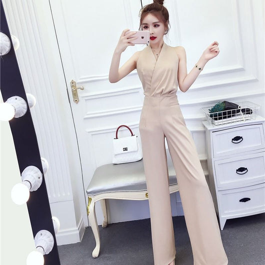 Jumpsuit de Piernas Anchas - Elegancia Moderna - Image 4