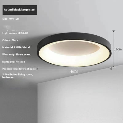 Lámpara de Techo Redonda Moderna para Dormitorio y Sala de Estar - Image 16