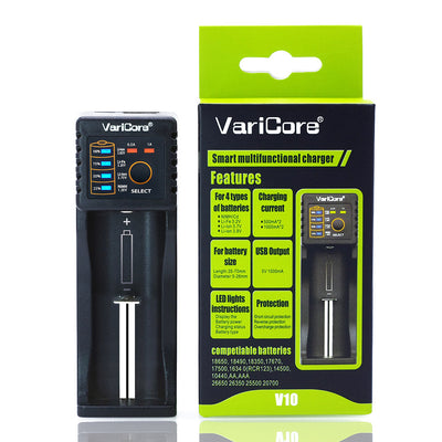 Cargador Universal V10 para Baterías 18650 - Image 3