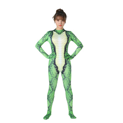 Disfraz de Serpiente Verde Hongbo para Halloween - Image 9