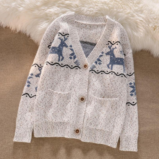 Cardigan Suelto de Punto Cómodo para Mujer - Image 8