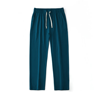 Pantalones Deportivos Rectos con Cordones para Hombre - Diseño Versátil - Image 16