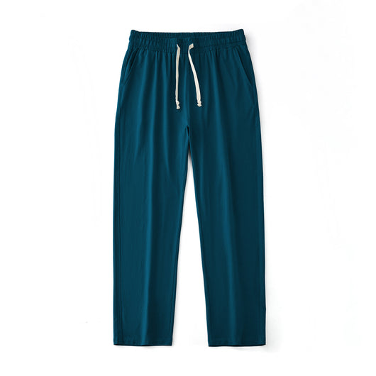 Pantalones Deportivos Rectos con Cordones para Hombre - Diseño Versátil - Image 16