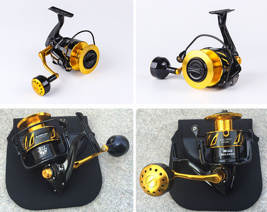 Carrete de Pesca Spinning Full Metal con Placa de Hierro - Image 7