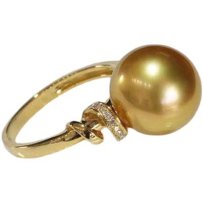 Anillo Plata 925 con Perla Grande de 12mm Brillante para Mujer - Image 8