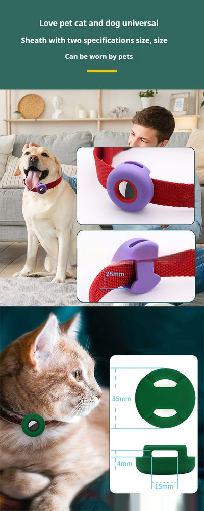 Funda Protectora de Silicona para AirTag - Rastreador de Mascotas - Image 25
