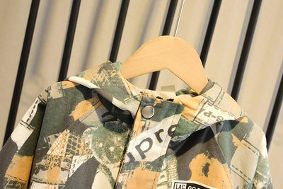Chaqueta Camuflada con Capucha para Niños - Estilo Coreano Otoño - Image 11