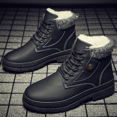 Botas de Invierno para Hombre con Forro de Cachemira - Calor Extremo - Image 2