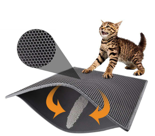 Tapete Absorbente para Gatos - Almohadilla Panal Impermeable Anti-Orina - Image 7