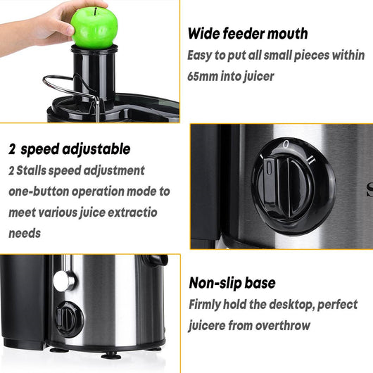 Extractor de Jugos 800W de Alta Potencia - Image 4