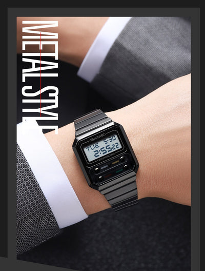 Reloj Digital Retro Multifuncional Resistente al Agua - Image 14