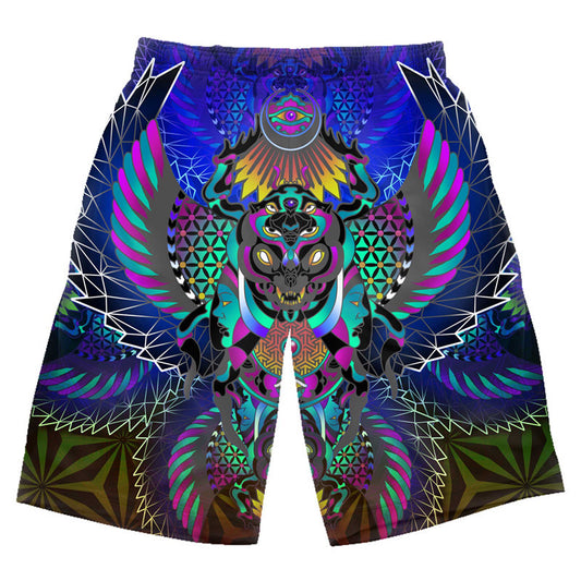 Pantalones Cortos de Playa 3D Sueltos y Cómodos para Verano - Image 2