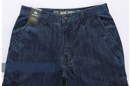 Pantalones de Trabajo Hombre Corte Recto Bolsillos Múltiples - Image 6