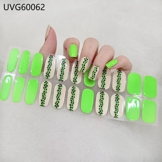 Pegatinas de Gel UV Semicuradas - Parches de Uñas Profesionales - Image 59