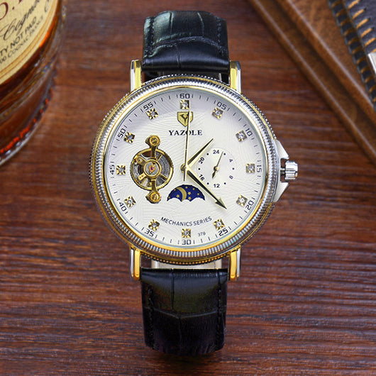 Reloj Mecánico Automático Tourbillon Hueco - Elegancia Empresarial para Hombres - Image 10