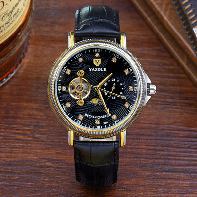 Reloj Mecánico Automático Tourbillon Hueco - Elegancia Empresarial para Hombres - Image 7