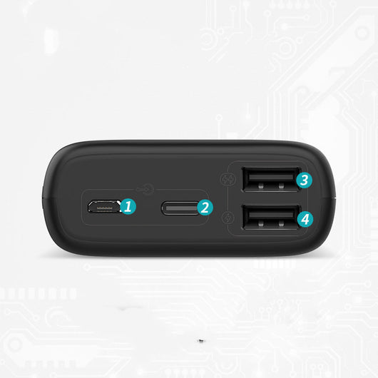 Batería Portátil Roman Shi 10000mAh Ultra Compacta - Image 4