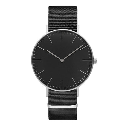 Reloj de Hombre Cuarzo Oro Rosa Ultra Delgado con Correa de Acero Doble Aguja - Image 10
