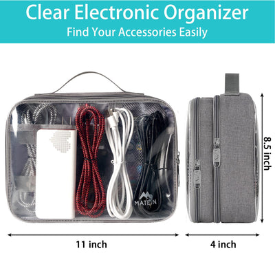 Bolsa Organizadora Dual para Cables, Cargadores y Accesorios Electrónicos - Image 33