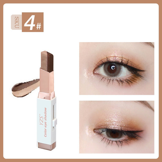 Sombra de Ojos en Stick Degradado Aterciopelado Bicolor con Acabado Perlado - Image 4