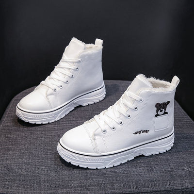 Botas Martin de Moda para Mujer con Tacón Medio y Lona Reforzada - Image 12