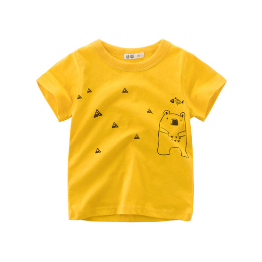 Playera Infantil de Manga Corta con Diseño de Caricatura - Image 11