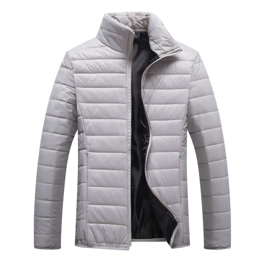 Chaqueta Acolchada para Hombre con Capucha y Colores Pastel - Image 5