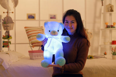 Osito de Peluche LED Luminoso Multicolor - Regalo Navideño Interactivo para Niños - Image 6
