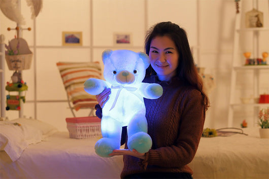 Osito de Peluche LED Luminoso Multicolor - Regalo Navideño Interactivo para Niños - Image 6