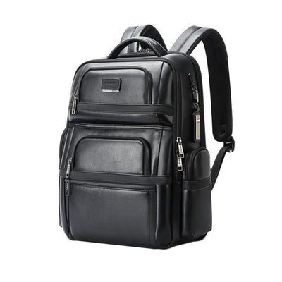 Mochila Ejecutiva de Cuero Genuino para Hombre - Primera Capa - Image 4