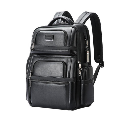 Mochila Ejecutiva de Cuero Genuino para Hombre - Primera Capa - Image 4