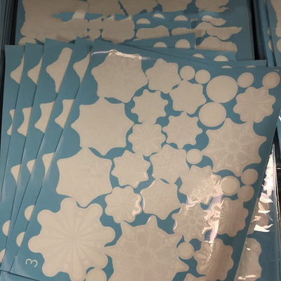 Pegatinas Navideñas y de Año Nuevo para Ventanas de Cristal Estático - Image 5