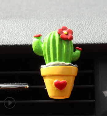 Ambientador de Auto con Clip para Ventilación - Diseño Decorativo de Plantas - Image 5