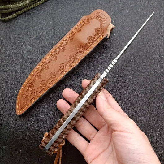 Cuchillo Plegable Multiusos de Supervivencia para Exteriores - Image 10