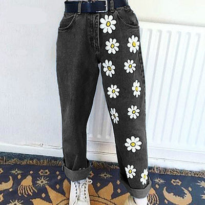 Pantalones Denim Slim Estampados - Image 3