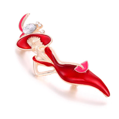 Broche Chica con Sombrero Grande - Image 2
